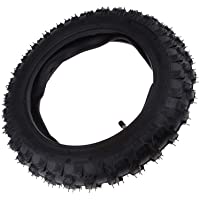 Shiwaki Neumático Rueda 2.50-10 Scooter de Goma Tubo Interior Válvula de Aire Recta para Yamaha PW50